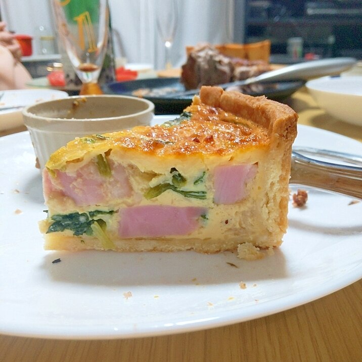 18歳誕生日 デリ風キッシュロレーヌ